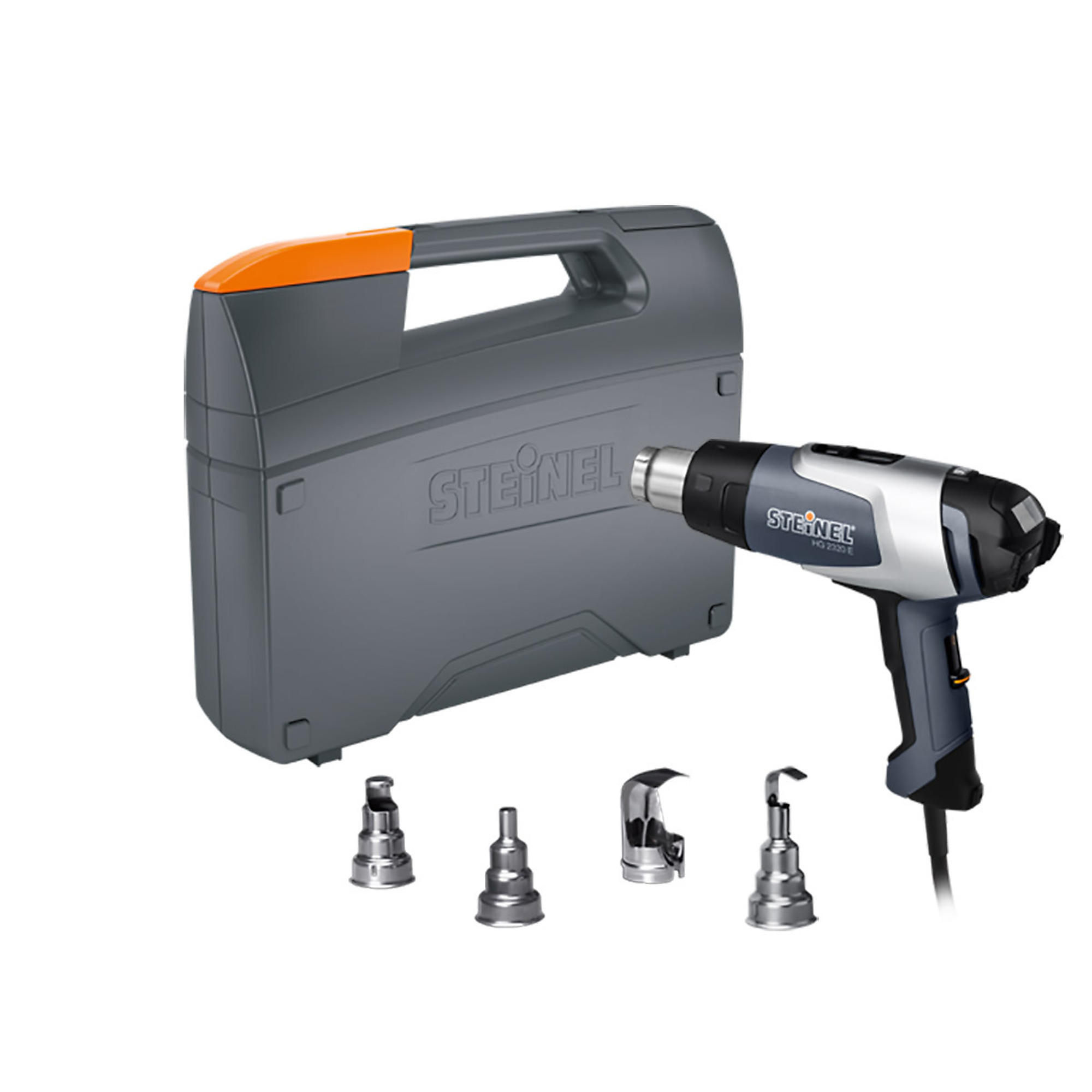 Steinel Electronics Kit with HG 2320 E Heat Gun - Includes Accessories and Heavy-Duty Case